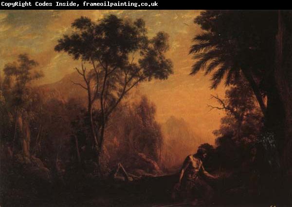 Claude Lorrain Landscape with a Hermit